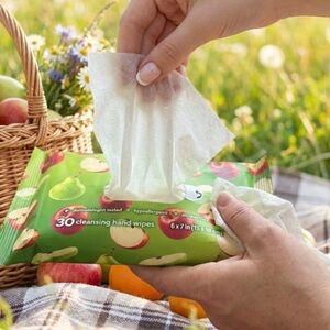 New Ashley Belle Apple Pear Clove Cleansing Hand Wipes - 30 Count